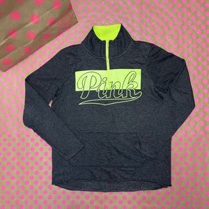 Victoria Secret PINK Half Zip Sweater
